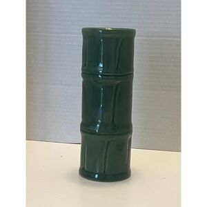 Vintage Libby's Green Bamboo Mug. 1960's. 7.5"